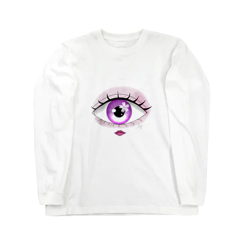 単眼ちゃん春 Long Sleeve T-Shirt