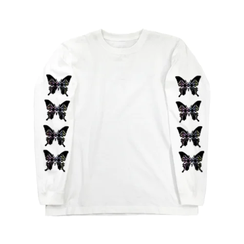 蝶々　butterfly Long Sleeve T-Shirt