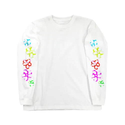 掠れ花 Long Sleeve T-Shirt