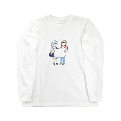 地図 Long Sleeve T-Shirt