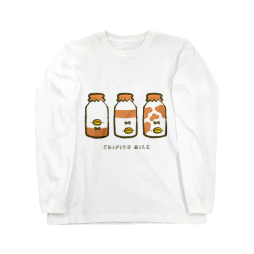 CHIPIYO MILK Long Sleeve T-Shirt