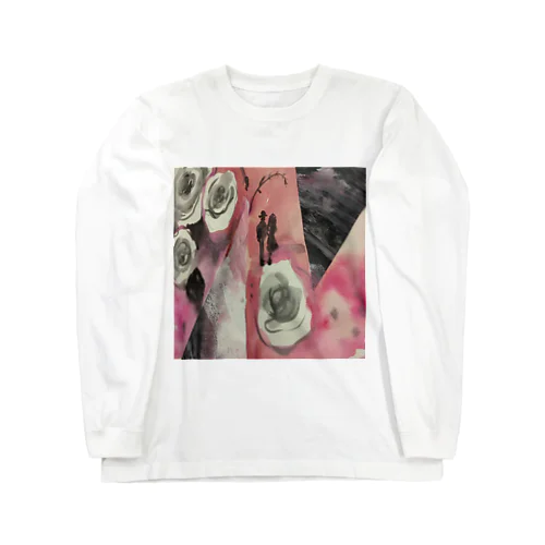 薔薇色 Long Sleeve T-Shirt