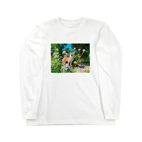 もも☆お花のセンター Long Sleeve T-Shirt