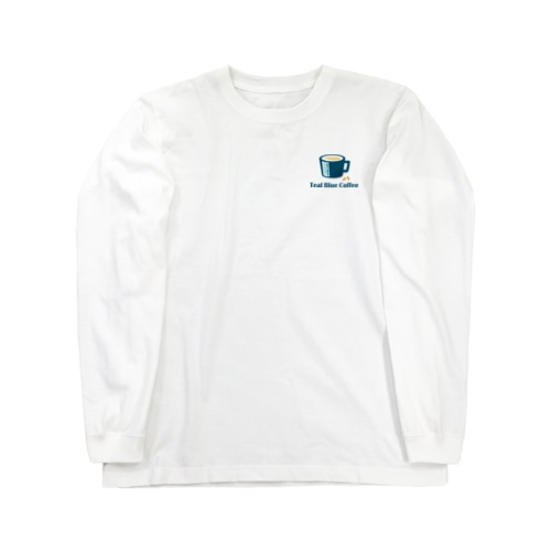 TealBlueCoffee_ロゴ Long Sleeve T-Shirt