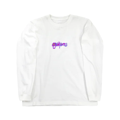 ぶどうちゃんロゴ Long Sleeve T-Shirt