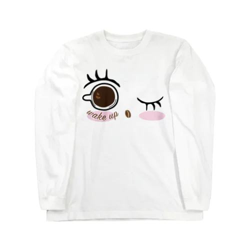 coffee-wake up Long Sleeve T-Shirt