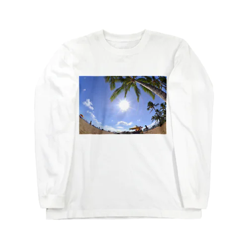 ハワイワイキキビーチ Long Sleeve T-Shirt