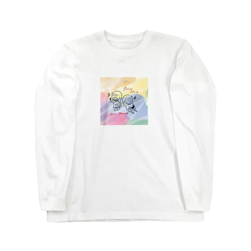 にんちゃんいらすとからふるばん Long Sleeve T-Shirt