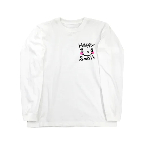 HappyꕤSmile Long Sleeve T-Shirt