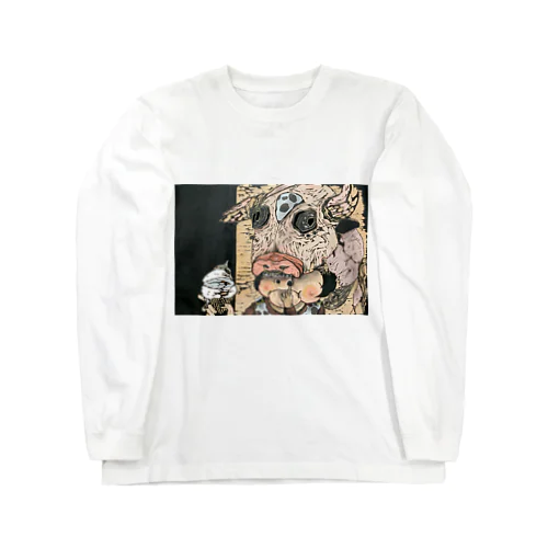 牛歩 Long Sleeve T-Shirt