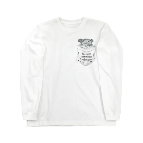 チンチラinポッケ Long Sleeve T-Shirt