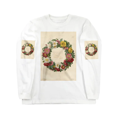 ルドゥーテ「バラ図譜」 Long Sleeve T-Shirt