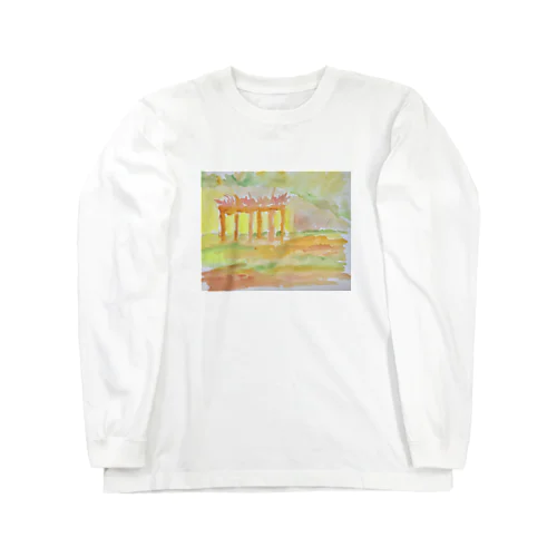 藤棚 Long Sleeve T-Shirt