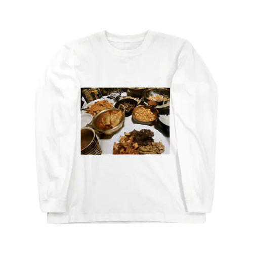 もうなんも食えねえTシャツ Long Sleeve T-Shirt