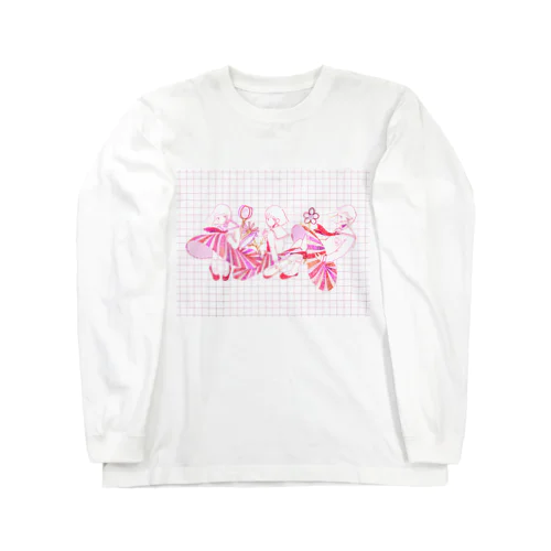 制服ちゃんトリプル Long Sleeve T-Shirt