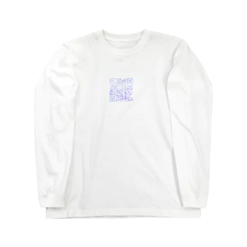 QR T-shirt -World Peace- Long Sleeve T-Shirt