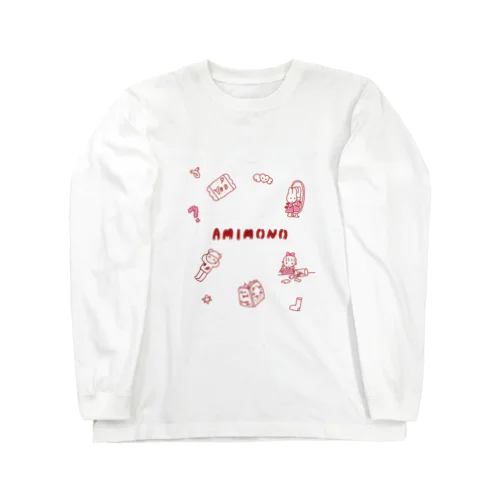 AMIMONO GA SUKI 森あかねイラスト Long Sleeve T-Shirt