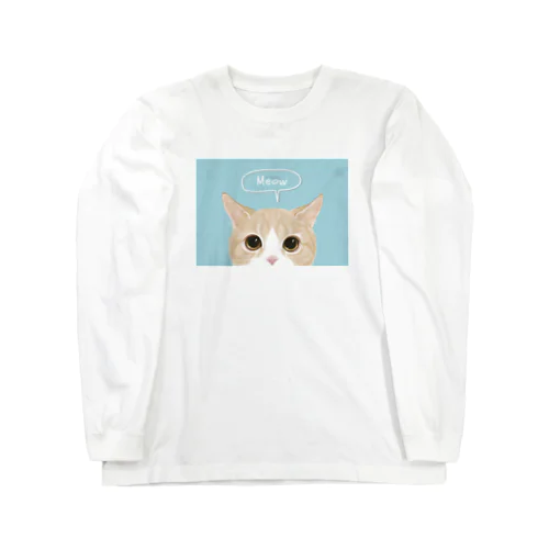 猫ちゃん ロングスリーブTシャツ