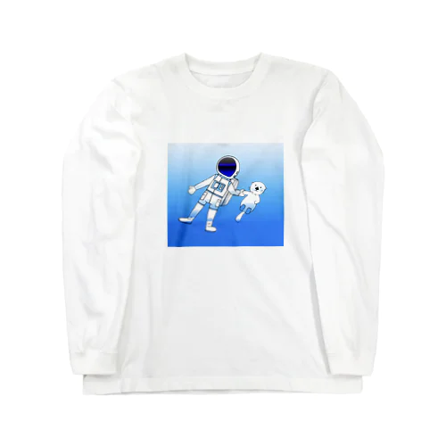 海宙遊泳 ロングスリーブTシャツ