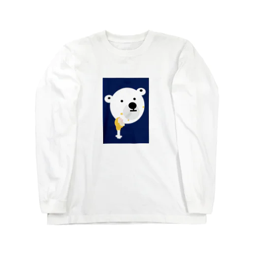 チキン大好き Long Sleeve T-Shirt