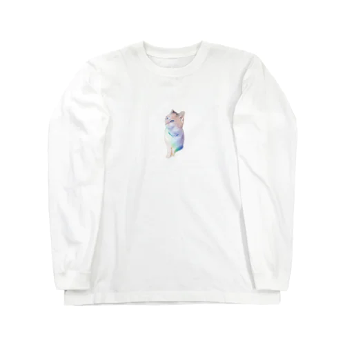 プリズム三毛猫　みみちゃん Long Sleeve T-Shirt