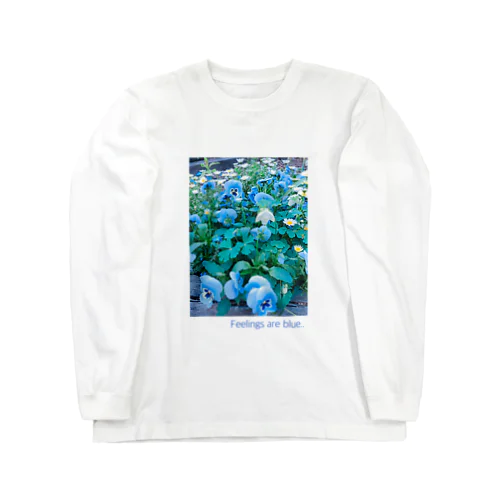 気持ちはブルー Long Sleeve T-Shirt