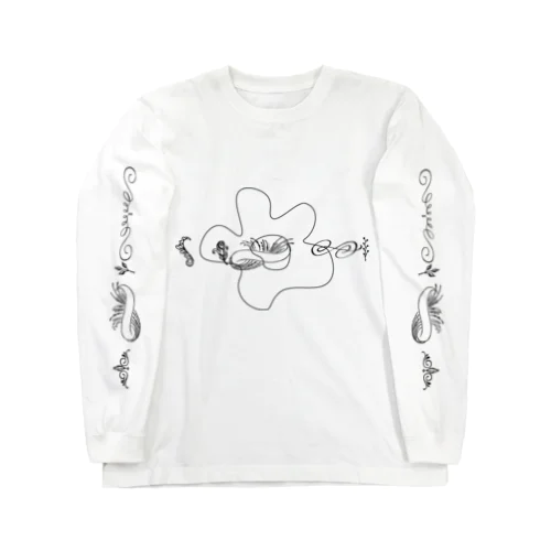 お花に囲まれて Long Sleeve T-Shirt