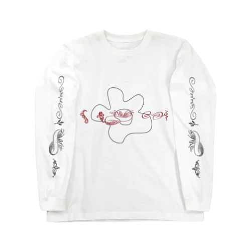 お花に囲まれて Long Sleeve T-Shirt