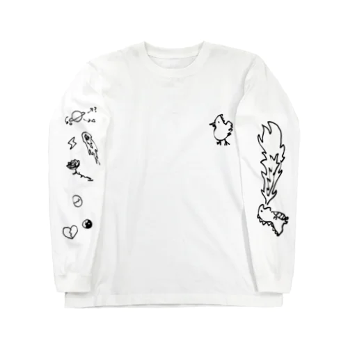 刺青モンスター Long Sleeve T-Shirt