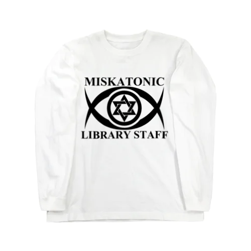 MISKATONIC LIBRARY STAFF Long Sleeve T-Shirt