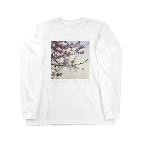 桜 ロングスリーブTシャツ