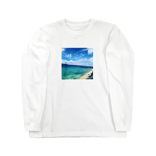 OKINAWA seasidebeach Long Sleeve T-Shirt