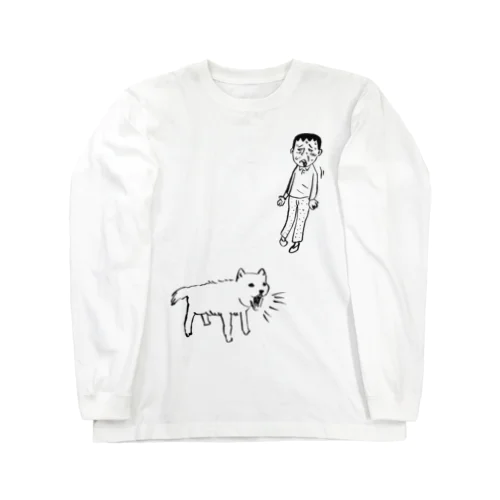 犬吠 Long Sleeve T-Shirt