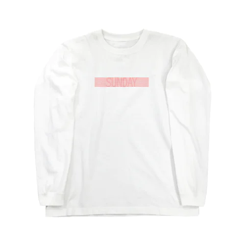 日曜日 Long Sleeve T-Shirt