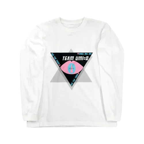 【ロゴ大】Team海男スローガン＆メイソン Long Sleeve T-Shirt