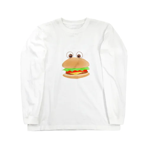 ハンバーガーくん Long Sleeve T-Shirt