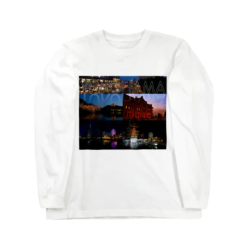 横浜夜景No.01 Long Sleeve T-Shirt