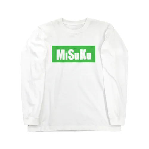 ロゴMisuku ロングスリーブTシャツ