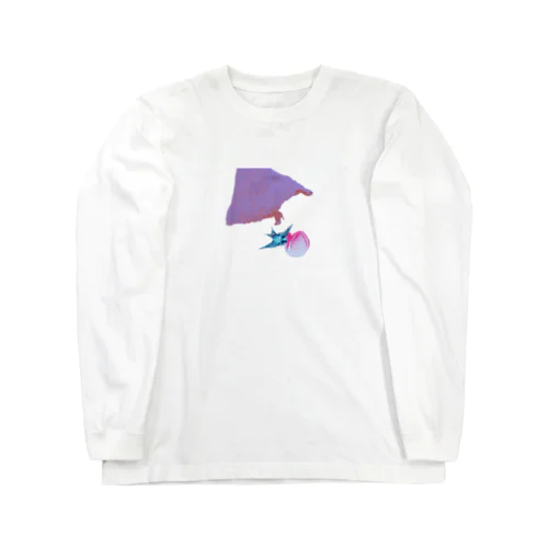 少女と青い鳥 Long Sleeve T-Shirt