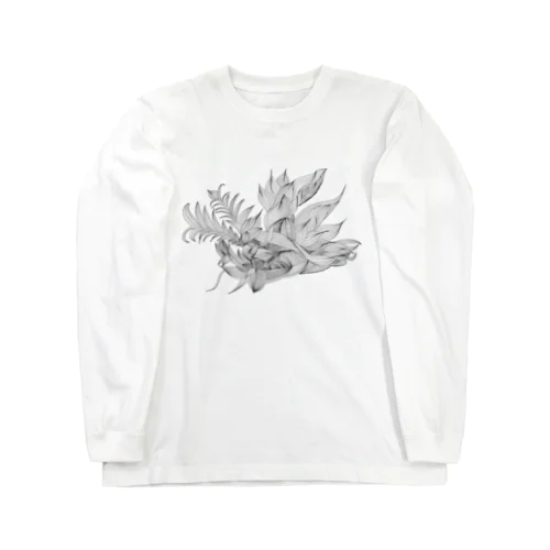 得体の知れない植物 Long Sleeve T-Shirt