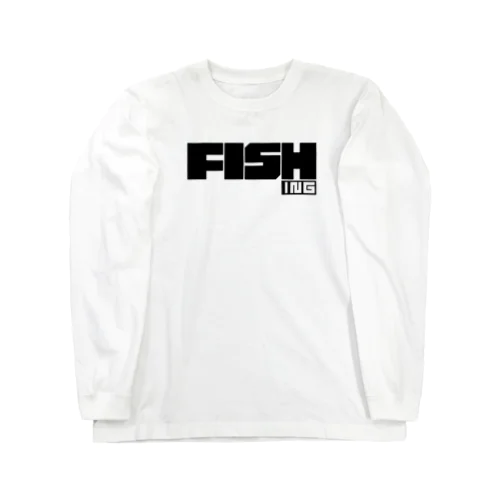 FISHING　釣り　FISH　 ロングスリーブTシャツ