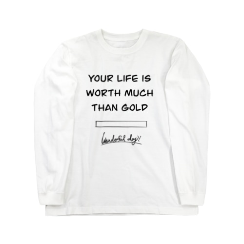 ロゴ・wonderful シャツ Long Sleeve T-Shirt