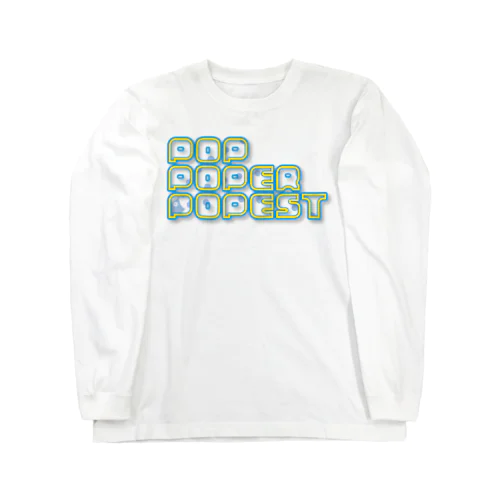 【ブラックバス釣り】ポッパーTシャツとパーカー【ルアー】 Long Sleeve T-Shirt