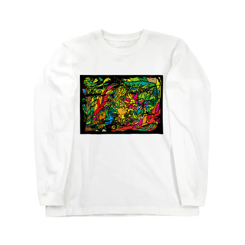 ヴィンテージ　アニマル　ジャングル Long Sleeve T-Shirt