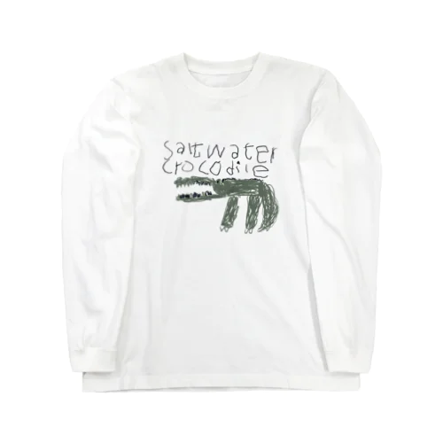 saltwater crocodile Long Sleeve T-Shirt