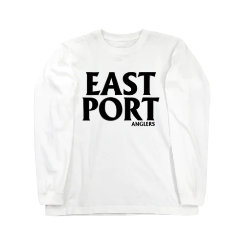 EAST PORT BLACK LOGO Long Sleeve T-Shirt