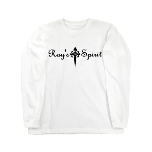 Ray's Spirit Logo ⑤（BLACK） ロングスリーブTシャツ