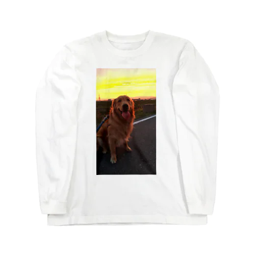 ゴル：ケン：夕焼け Long Sleeve T-Shirt