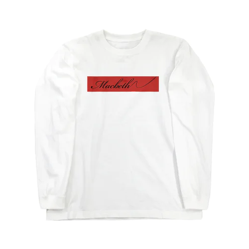 マクベスロゴロングスリーブTシャツ Long Sleeve T-Shirt