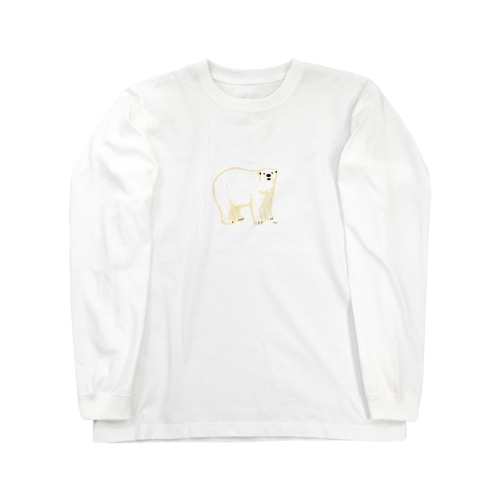 おとぼけホッキョクグマ Long Sleeve T-Shirt
